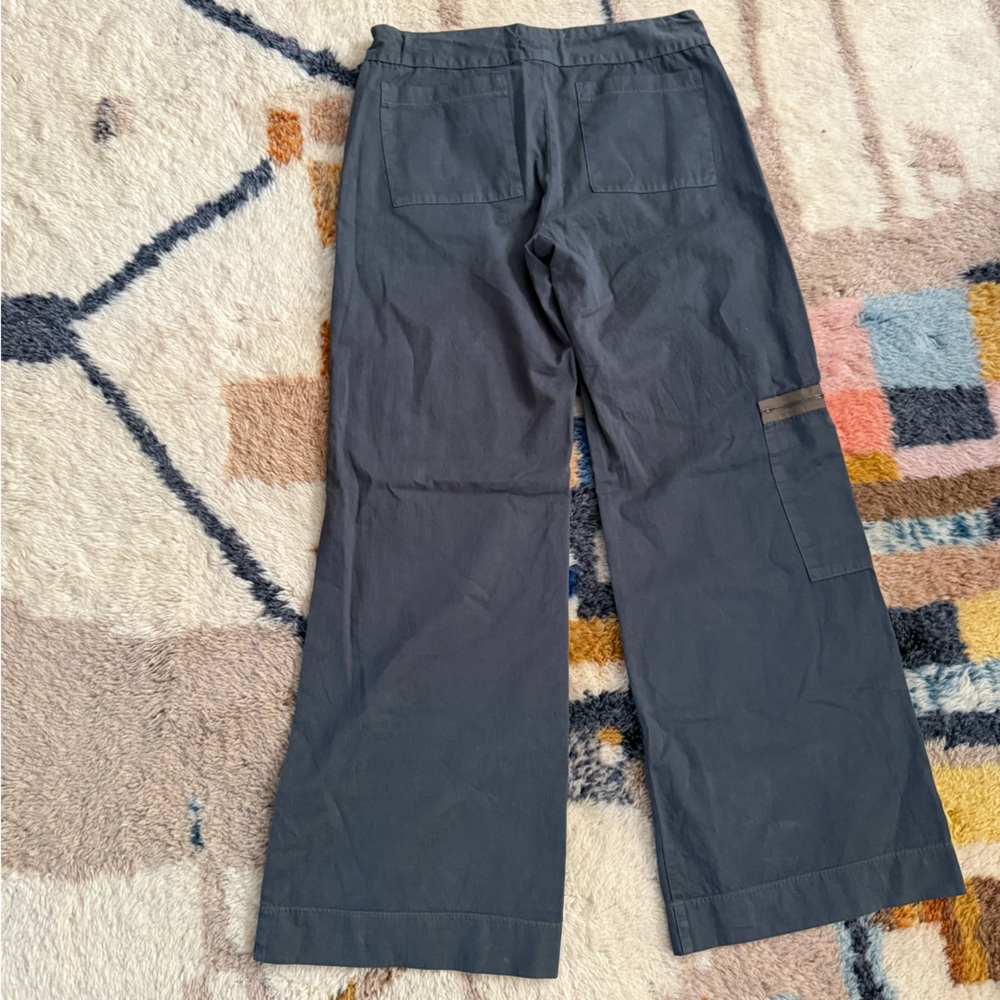 Low rise wide leg pants - Picture 5 of 8